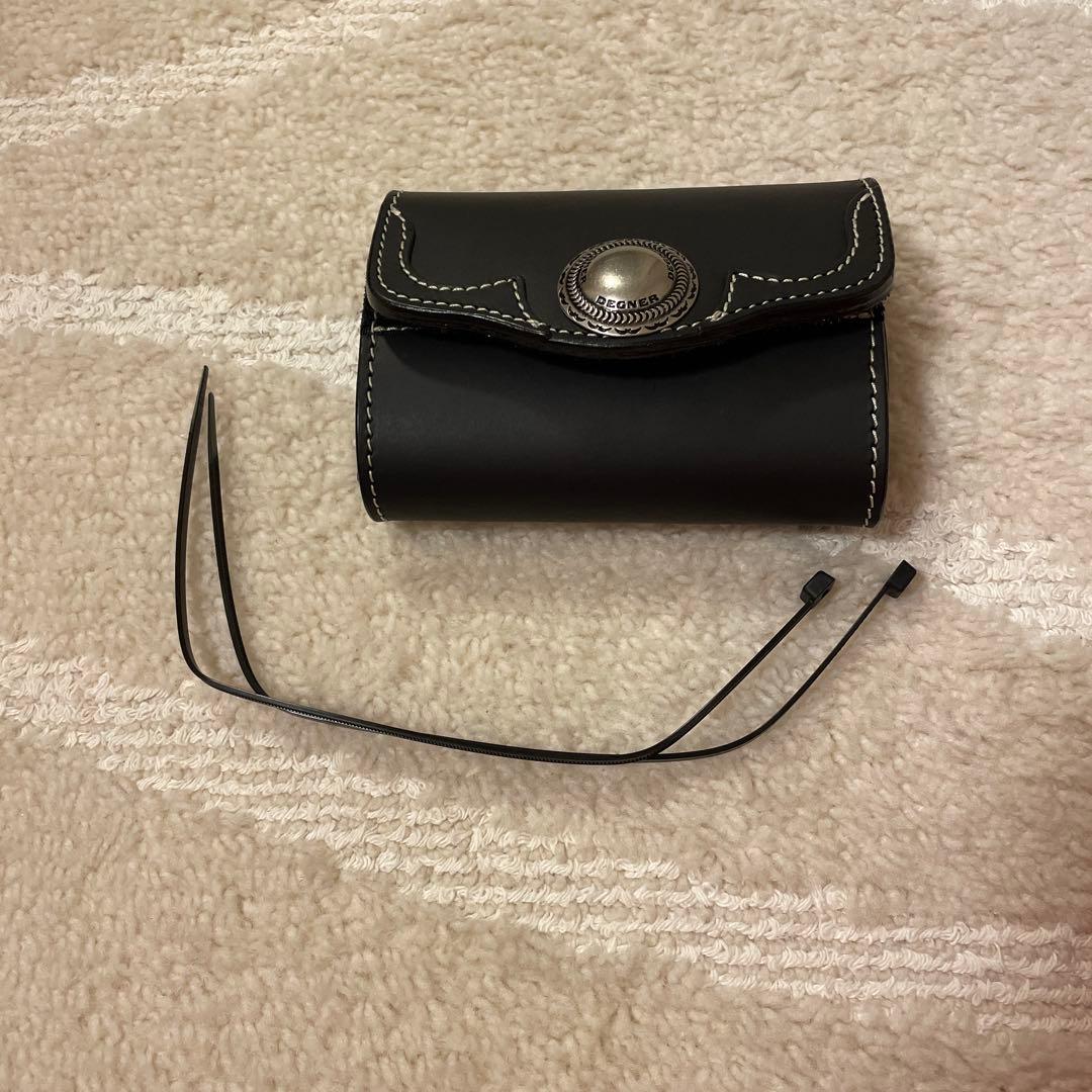 DEGNER ブラックレザー ETCホルダー