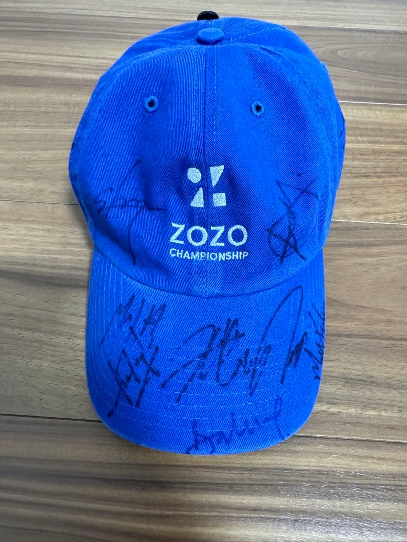 ZOZOチャンピオンシップ 直筆サインキャップ