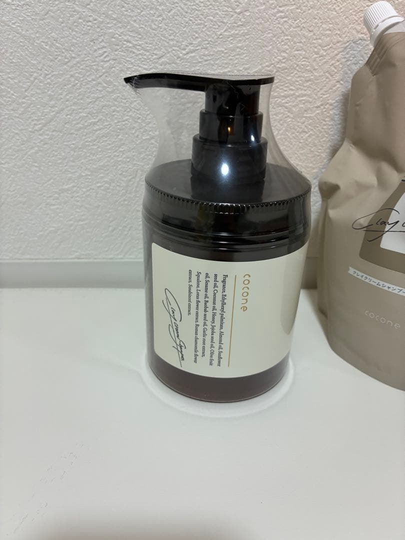 新品未使用品 cocone クリームシャンプー 本体＋詰め替え4点 計5点まとめ