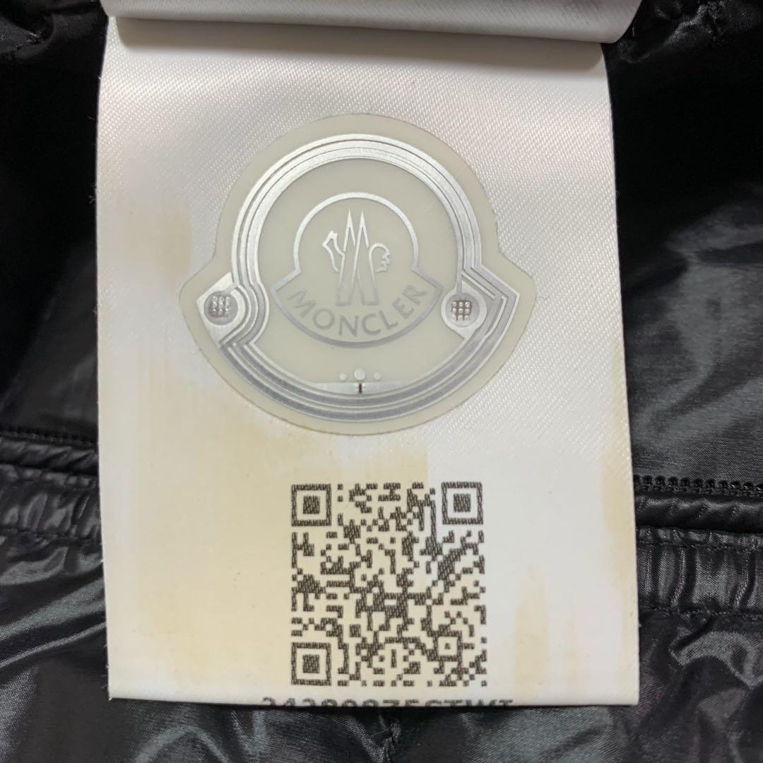 〔美品〕モンクレール　 GUI ギュイ　ベスト　サイズ2 ブラック　5D223