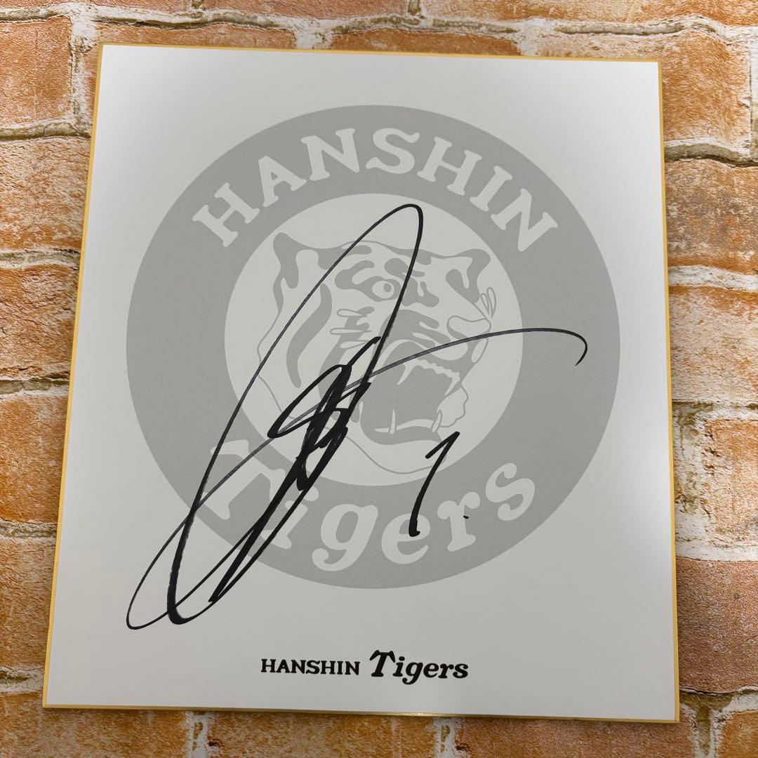 ⭐︎阪神タイガース⭐︎ 森下翔太 選手 直筆サイン色紙 WBC ロゴ色紙