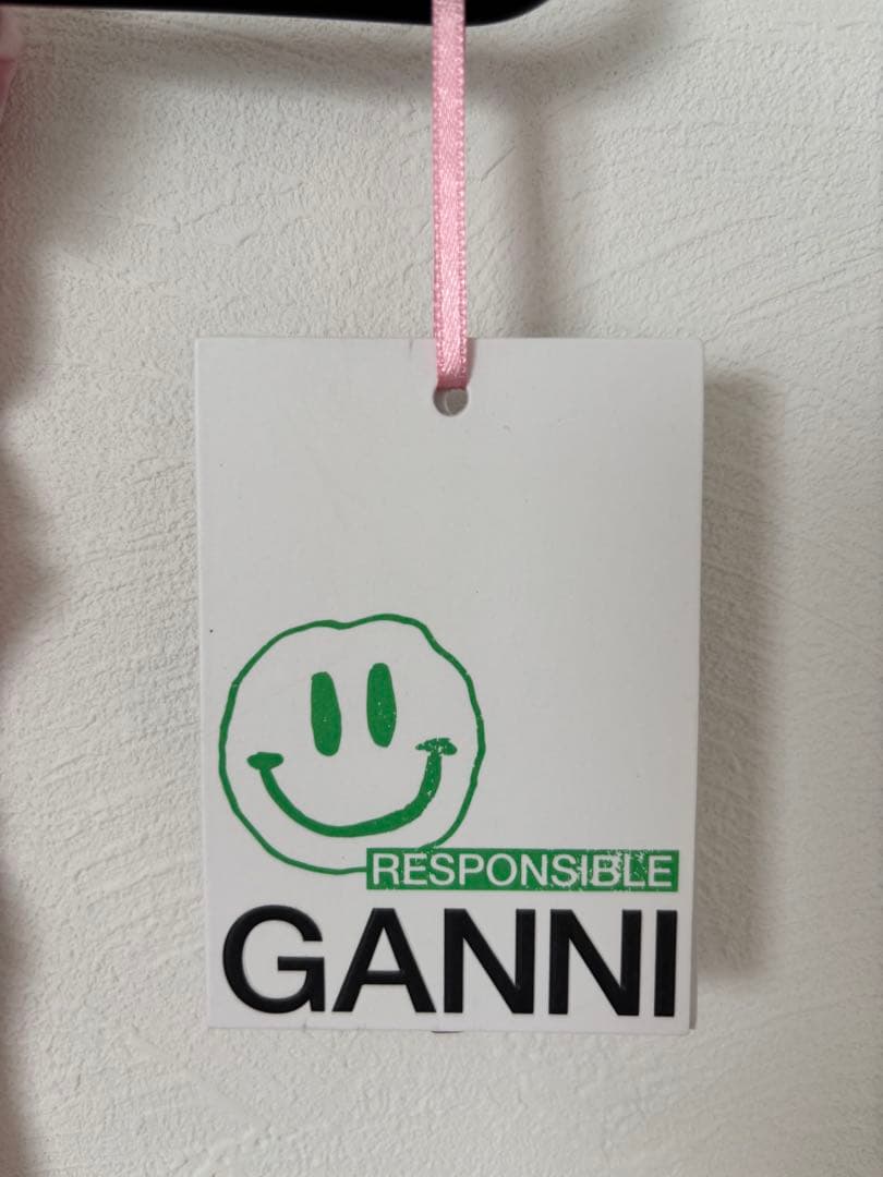 【タグ付き・美品】GANNI ガニー フローラル スリップワンピース