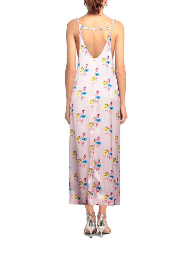 【タグ付き・美品】GANNI ガニー フローラル スリップワンピース