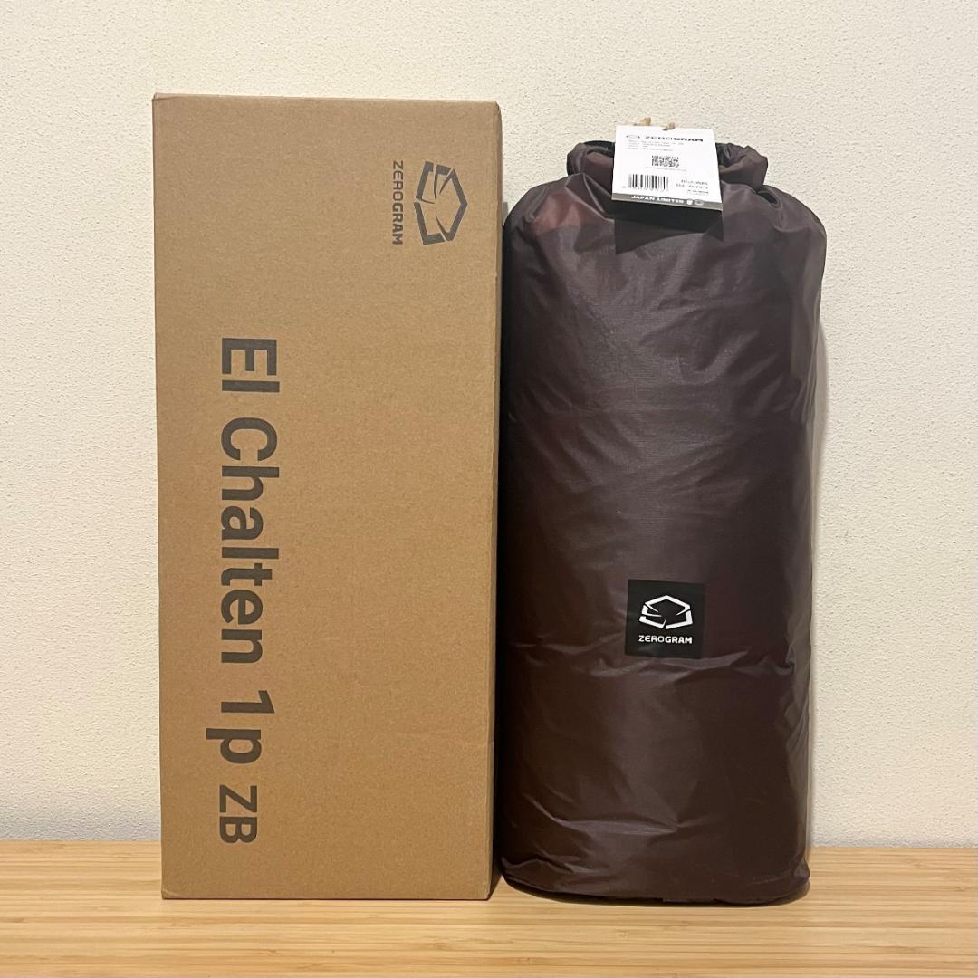 新品 未使用 ゼログラム 日本限定モデル エルチャルテン 1P ゼロボーン