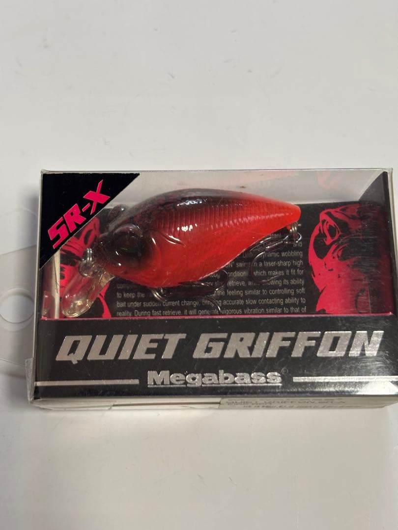 メガバス クワイエットグリフォン SRX ファイアレッド 希少 レア