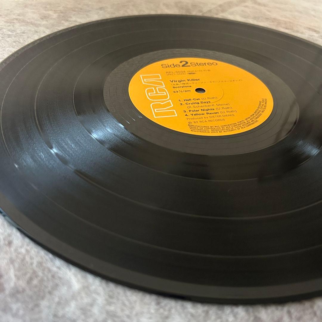 SCORPIONS VIRGIN KILLER LPレコード