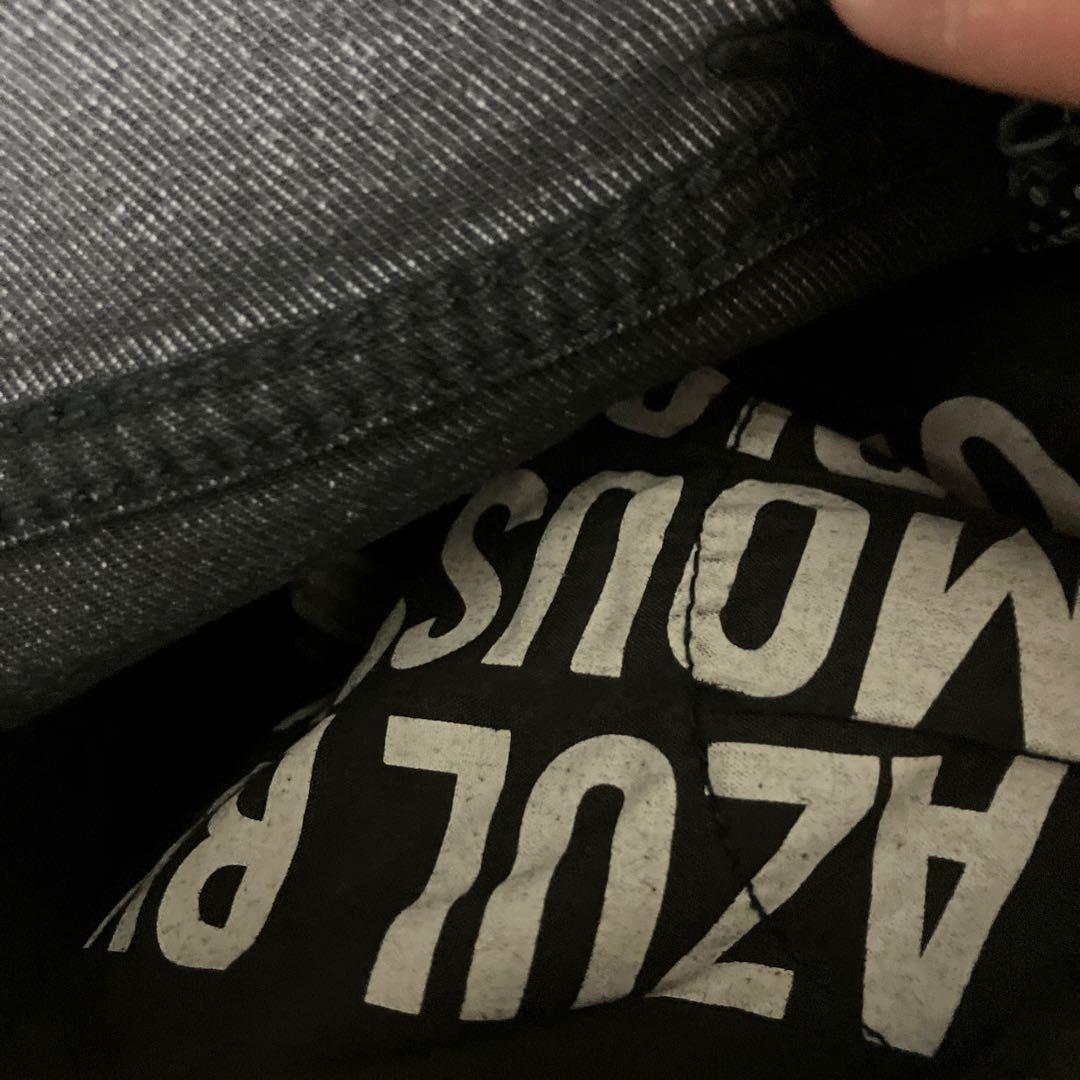 AZUL BY MOUSSY ダメージスキニーデニム S 返品不可