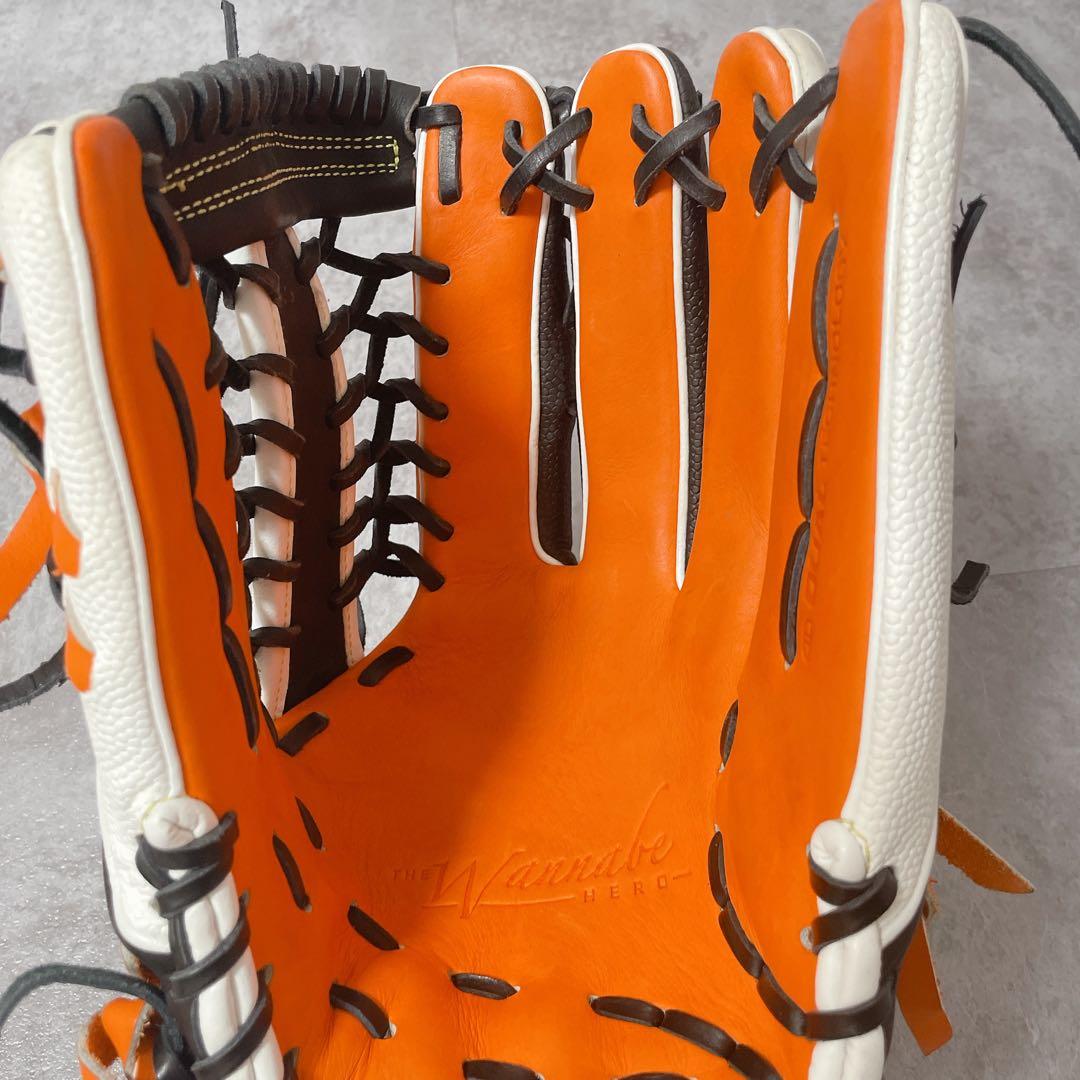 【限定】Wilson ワナビーヒーロー D8 軟式外野手グローブ