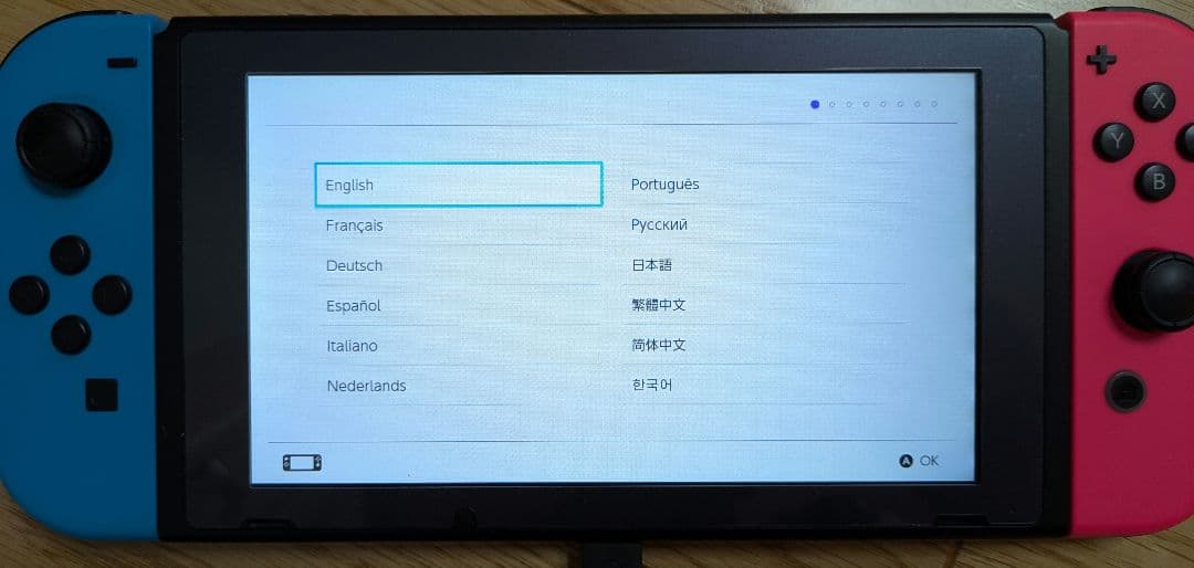Nintendo Switch本体　MicroSD＆Joycon2本セット