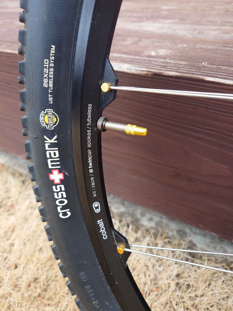 ☆CRANKBROTHERS cobalt XC 26インチ ホイールセット