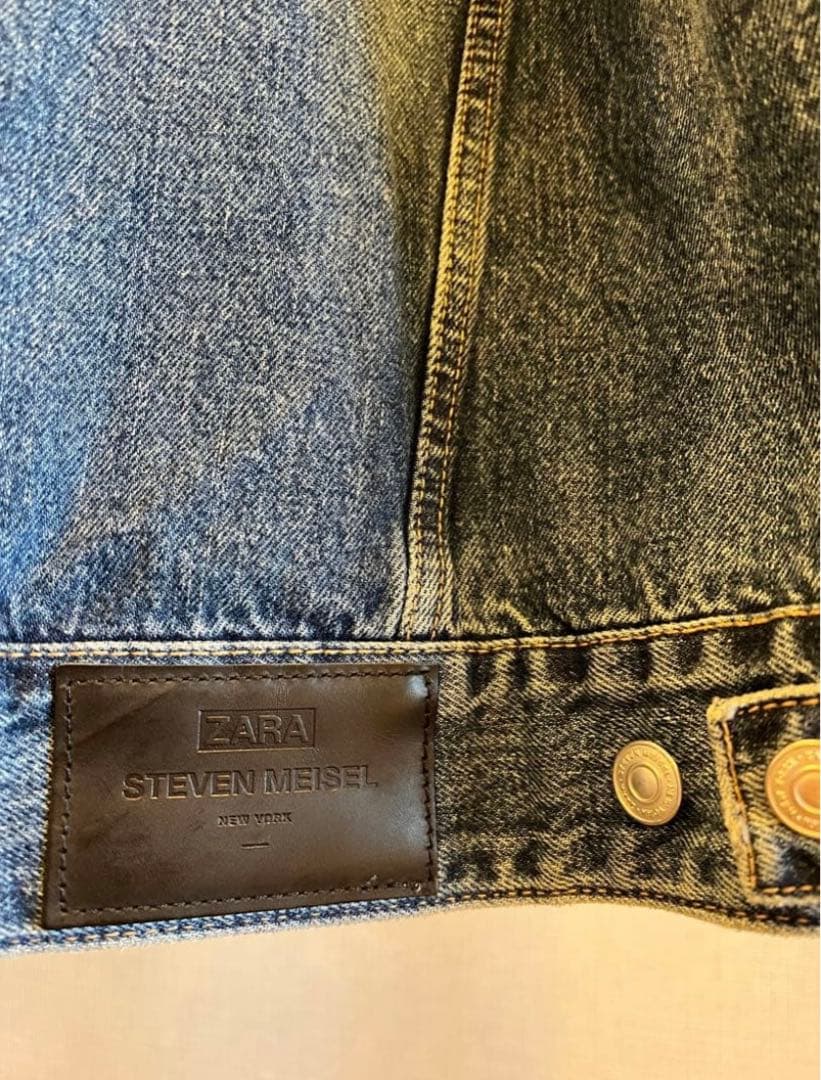 オーバーサイズ STEVEN MEISEL デニムジャケット 希少 Sサイズ