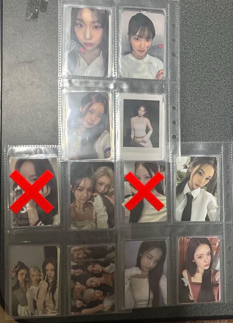 iznaの初期アルバム・初期の会員特典カードセット