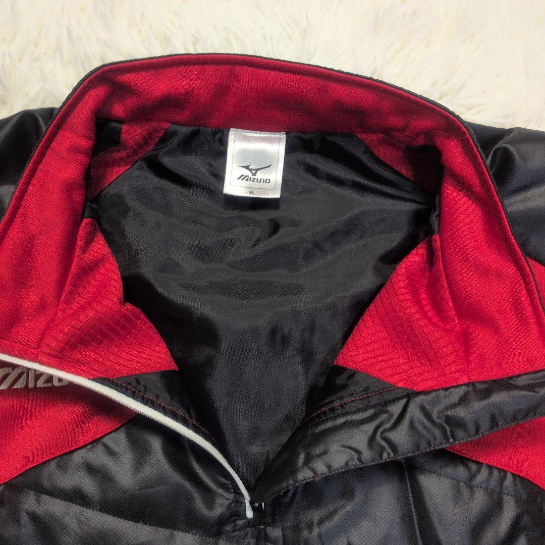 【希少サイズ✨MIZUNO✨4L】ハーフジップ 中綿 ピステ セットアップ