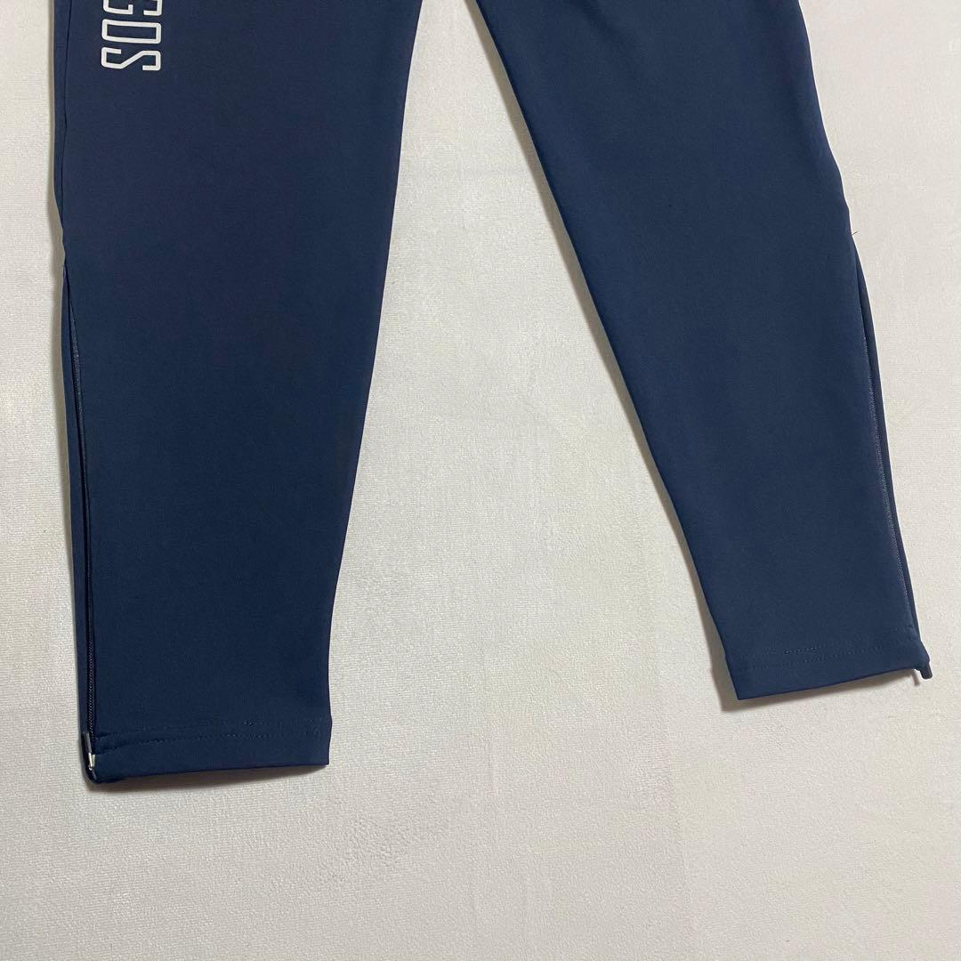 【美品】SVOLME スボルメ のびのびストレッチパンツ ネイビー S サッカー