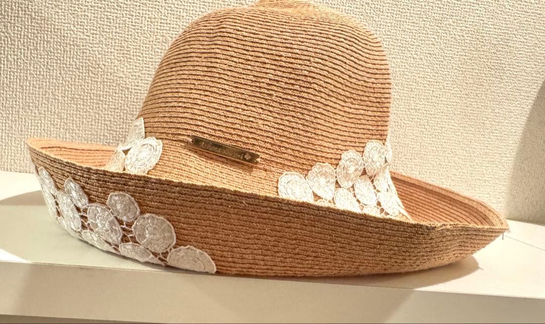 【状態良】麦わら帽子　アシーナニューヨーク　Athena New York