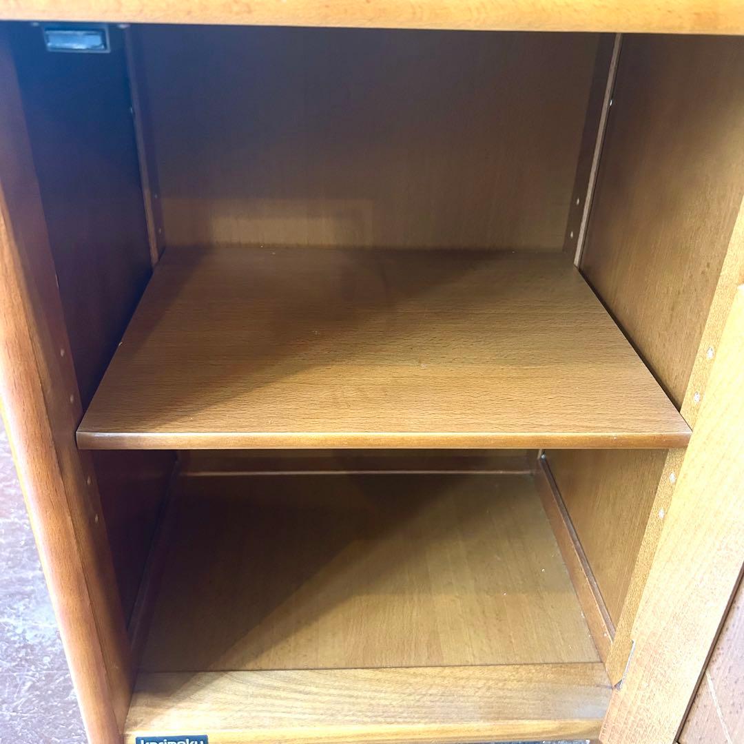 【オールドカリモク 】コロニアルシリーズ 木製キャビネット karimoku