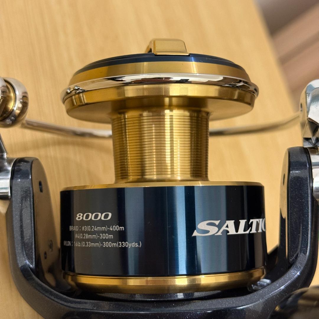 【未使用品】 ダイワ 20 ソルティガ 8000-P スピニングリ－ル
