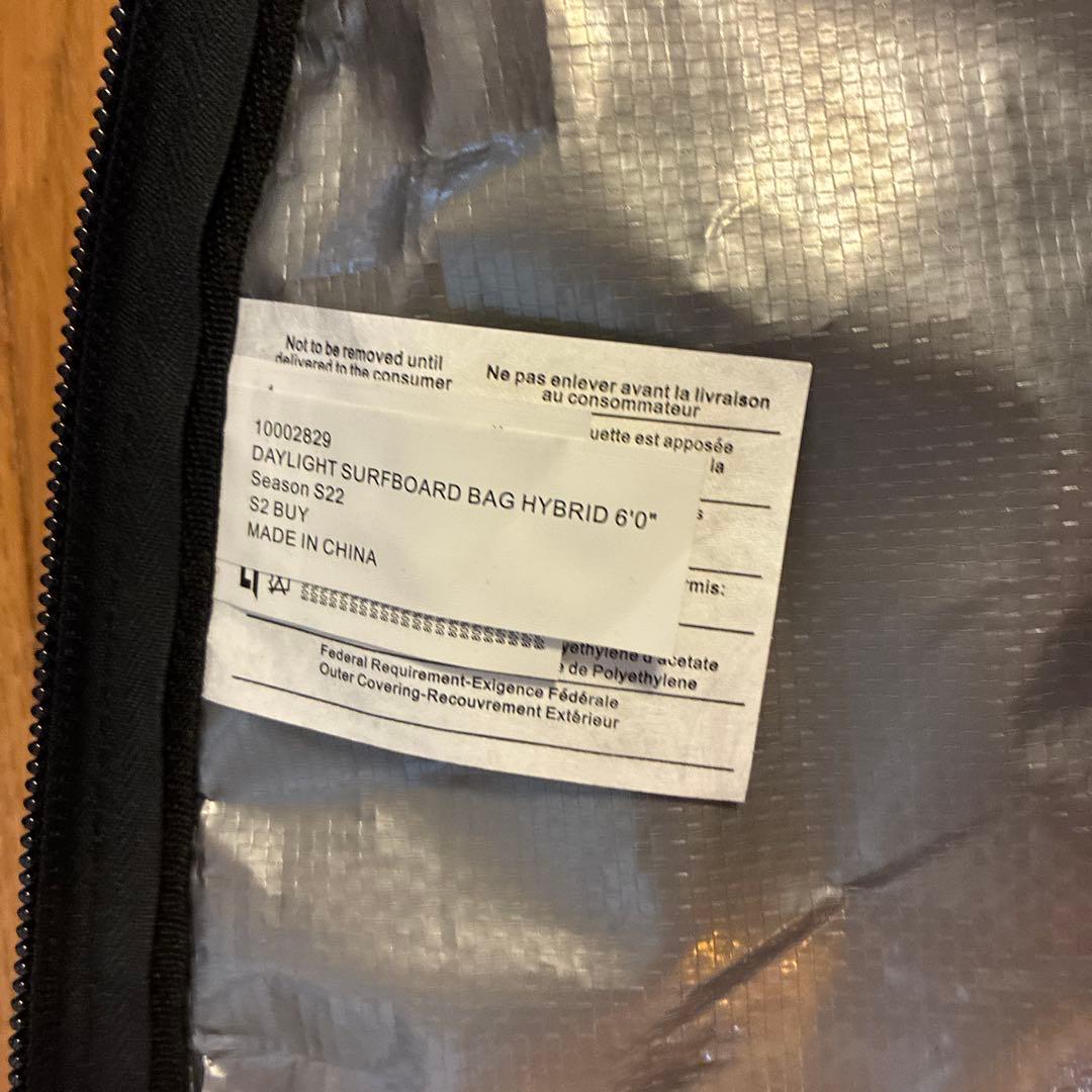 6'0 WHT DAKINE サーフボードケース ホワイト♪