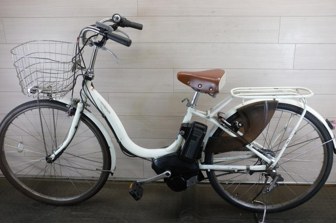 電動自転車ヤマハPAS　Natura　26インチ　3段　12.3Ah充電器あり