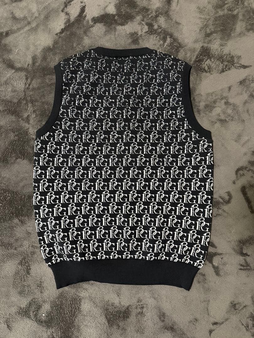 1PIU1UGUALE3 GOLF メンズベスト Vネック