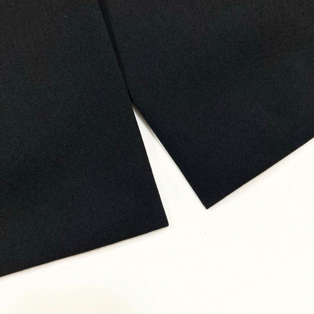 ヨウジヤマモト 美品 ウールギャバ ノースリーブ ジャケット 黒2