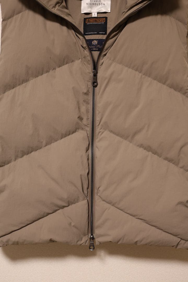 STUDIO NICHOLSON スタジオニコルソン サーモア 中綿ベストS