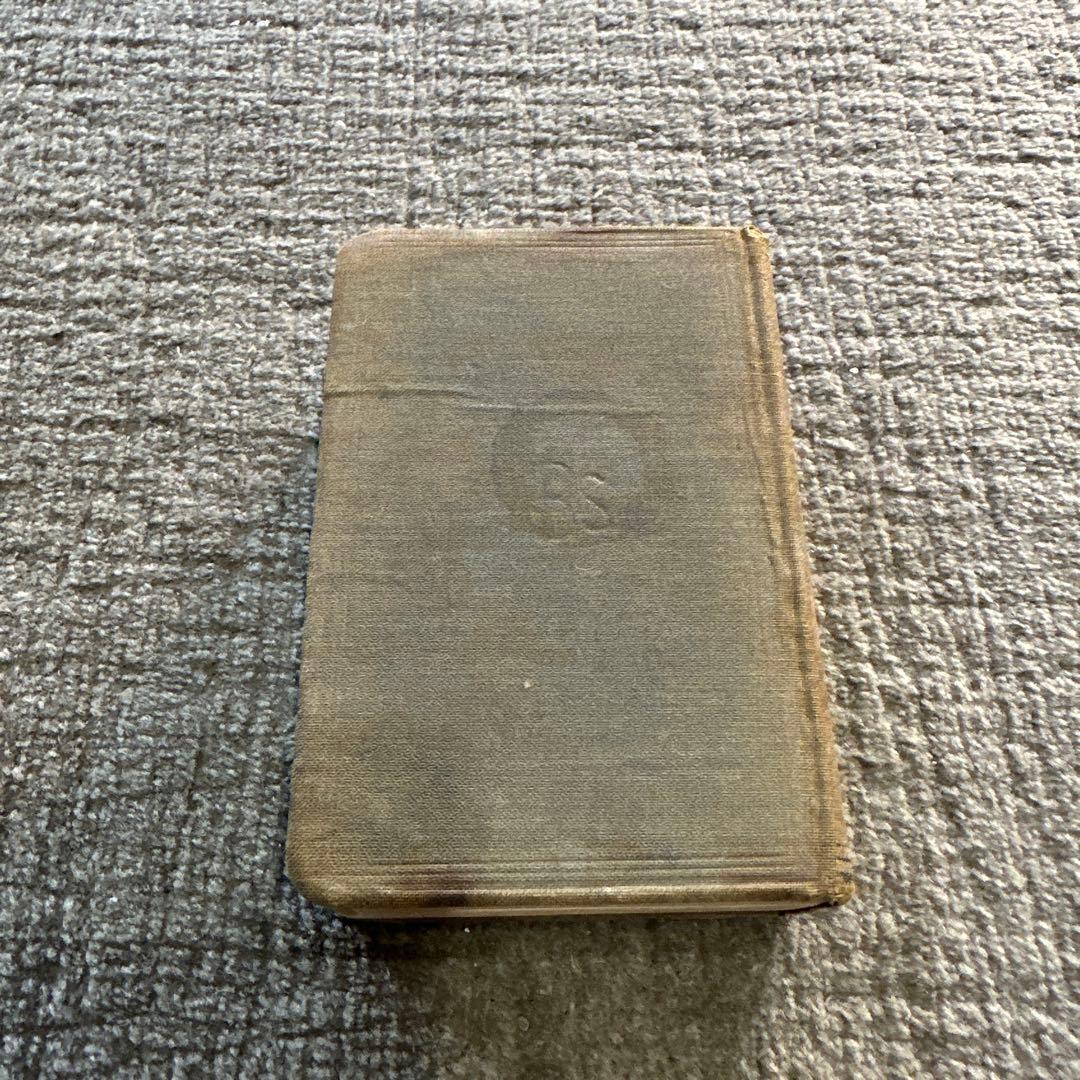 1922年発行 アメリカ 聖書 HOLY BIBLE 洋書 アンティーク