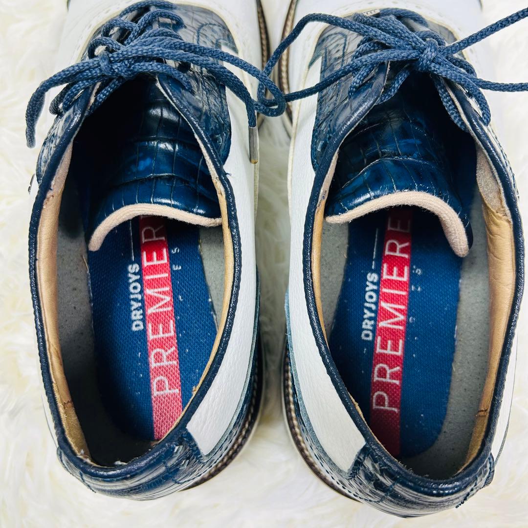 FootJoyドライジョイズ プレミア ターロウ 25.5 ウィングチップ