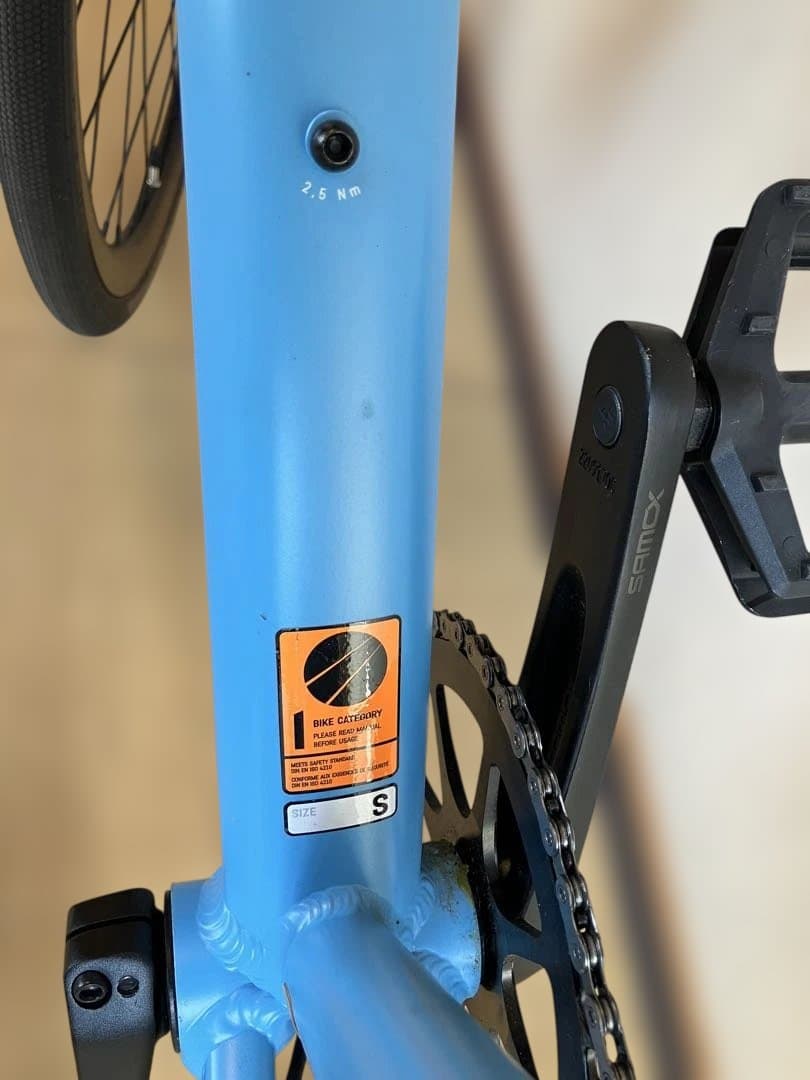 CANYON クロスバイク　水色　Sサイズ