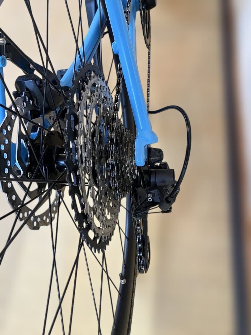 CANYON クロスバイク　水色　Sサイズ