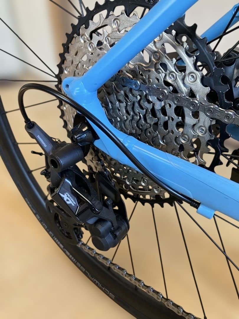 CANYON クロスバイク　水色　Sサイズ