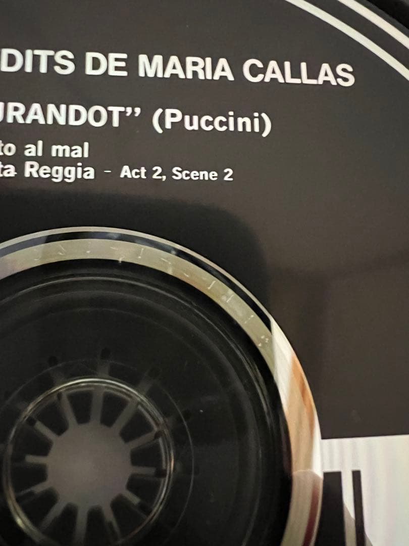廃盤・美品　マリア・カラス 幻の未発表音源集 帯付 1986年盤クラシックCD