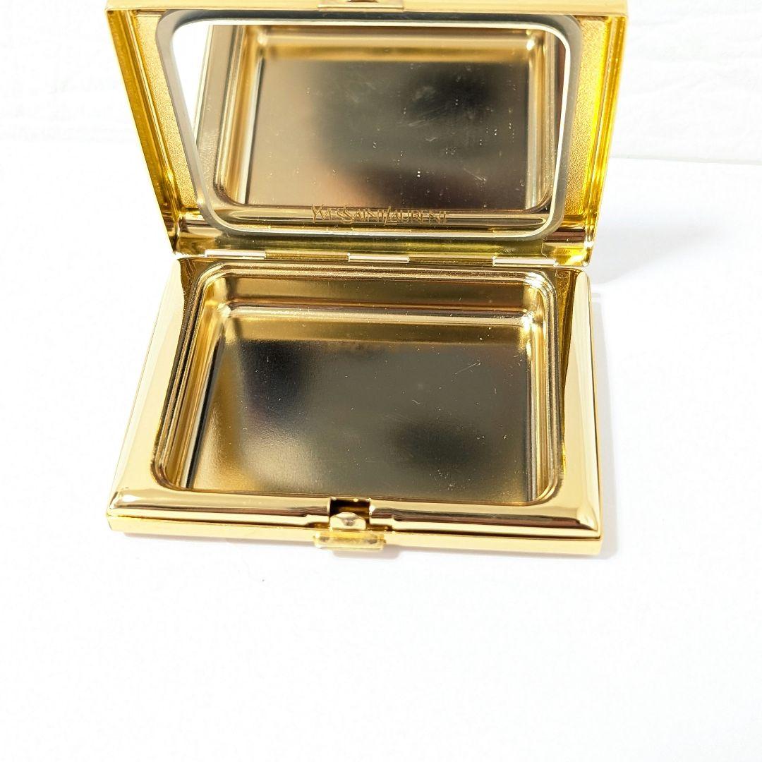 希少　イヴサンローラン　ミラー　小物入れ　　ケース　ヴィンテージ　美品