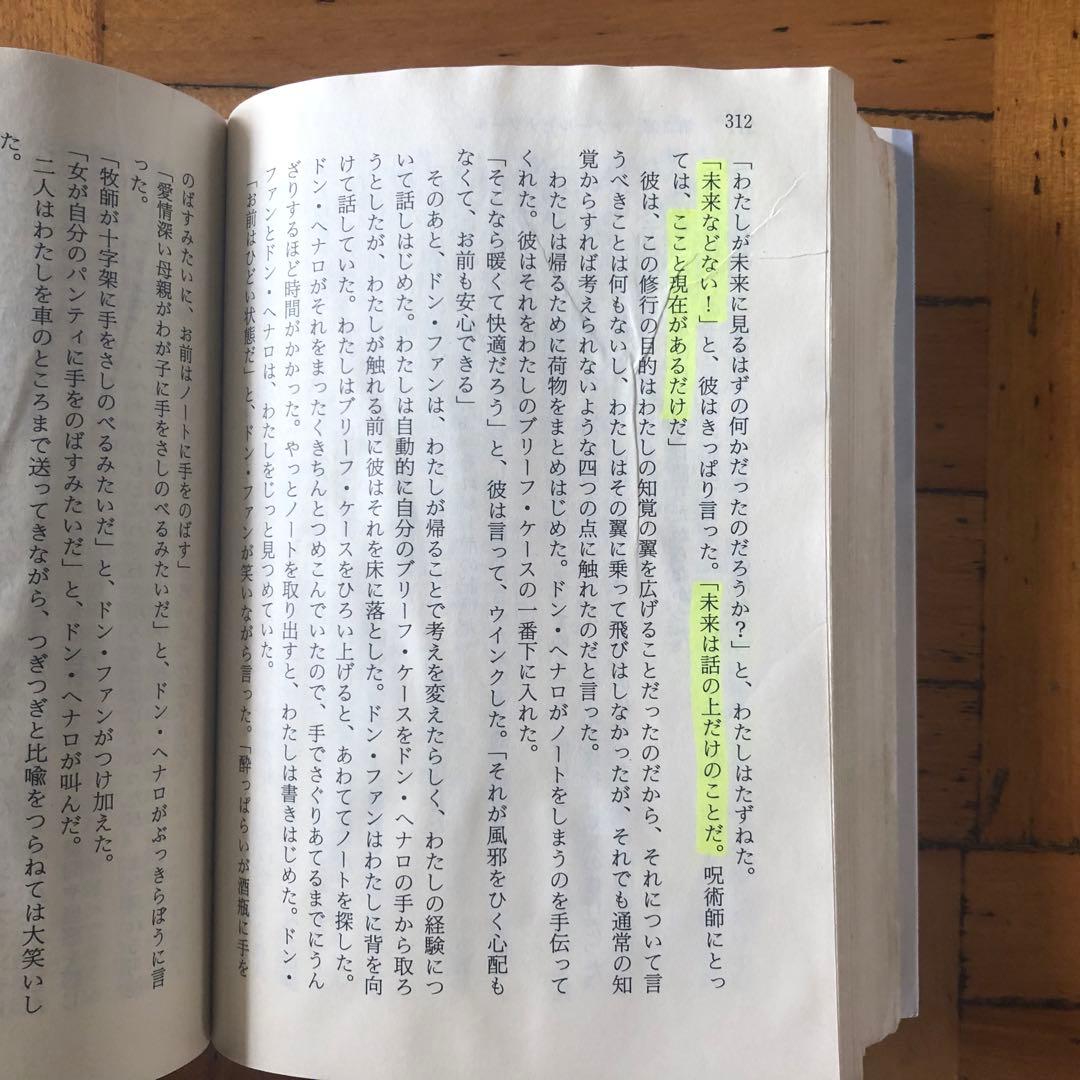 【絶版・入手困難】未知の次元　カルロス・カスタネダ　講談社学術文庫