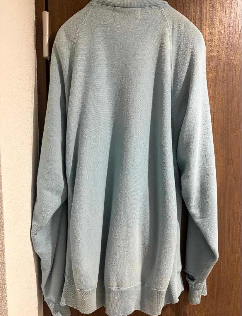 ジャケット・アウター SUGARHILL AGED ZIP-UP SWEAT SHIRT(MINT)