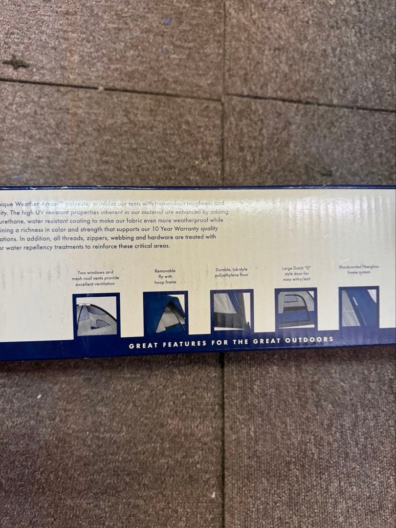 【新品未使用】ドームテント　約3人用　キャンプ　テント　アウトドア