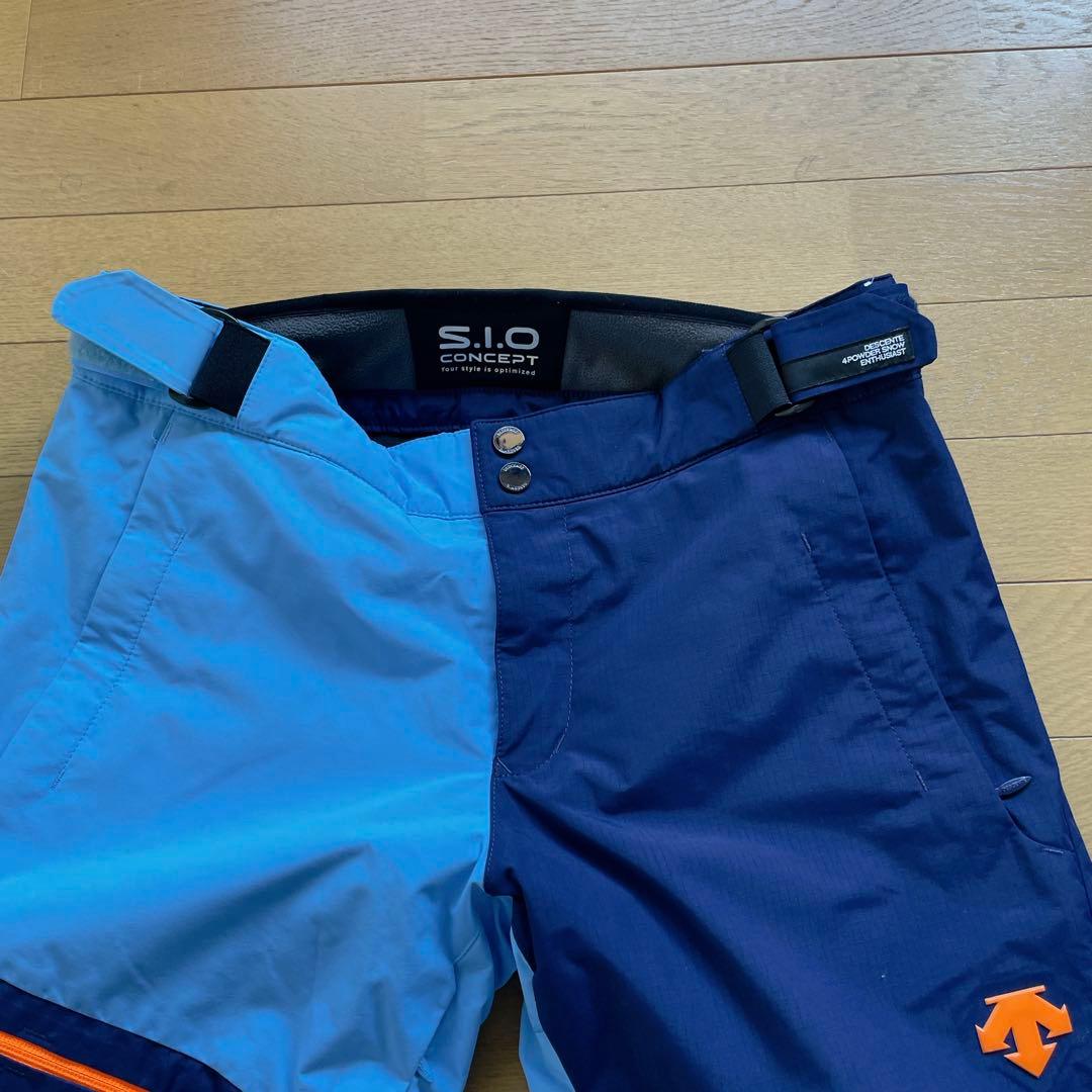デサント DESCENTE スキーウェア 上下セット デモチーム中古サイズM/L