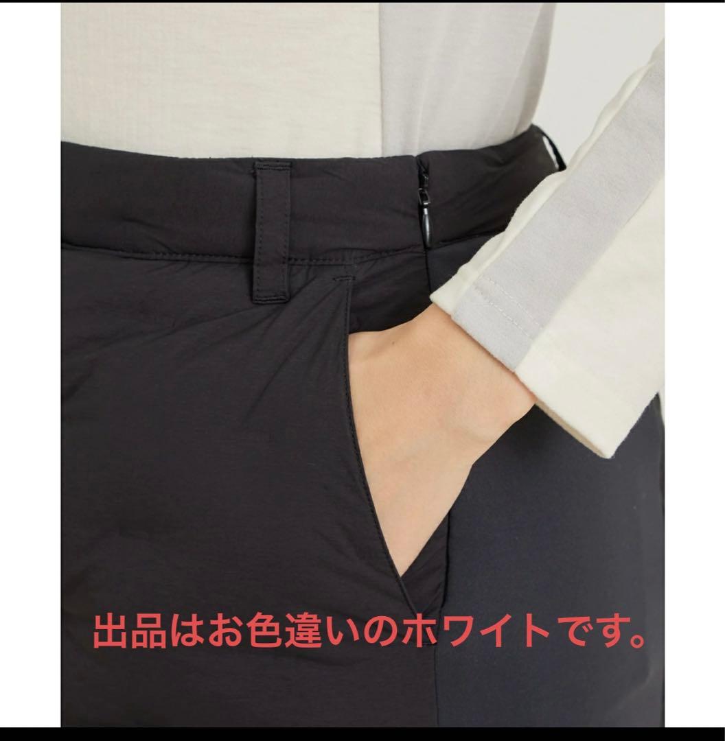 新品タグ付き ジュン&ロペ ストレッチダウンスカートS ホワイト　ゴルフスカート