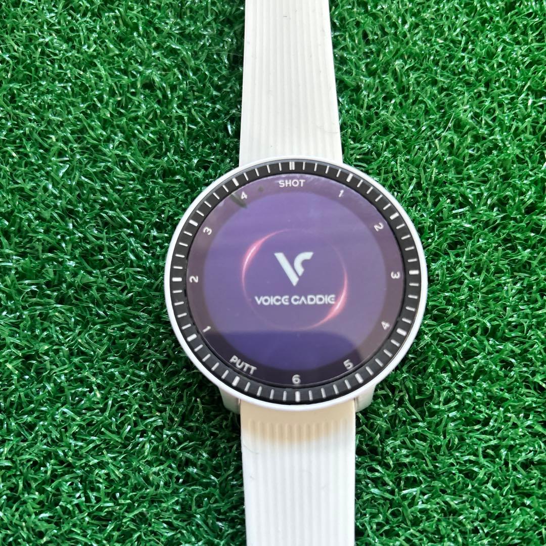 【美品】VOICE CADDIE ボイスキャディT-Ultra 白