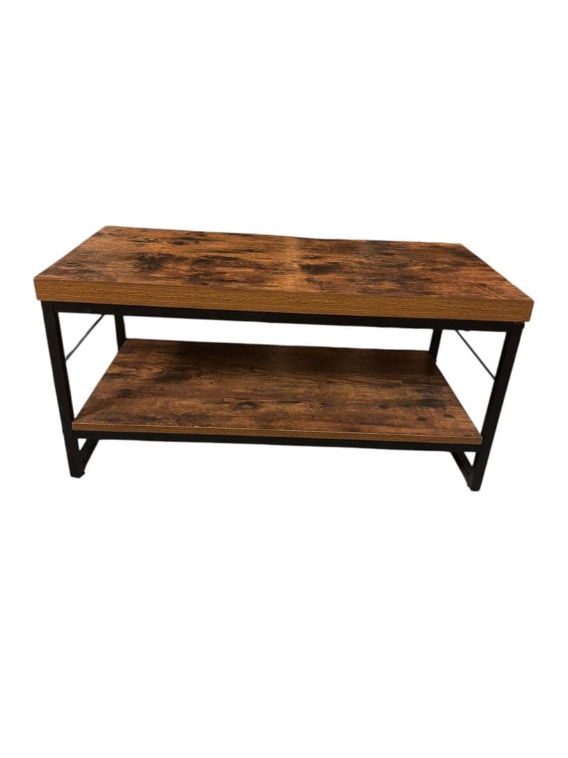 ニトリ テレビ台 ローボードステイン 80N アンティーク　机 テレビ置き