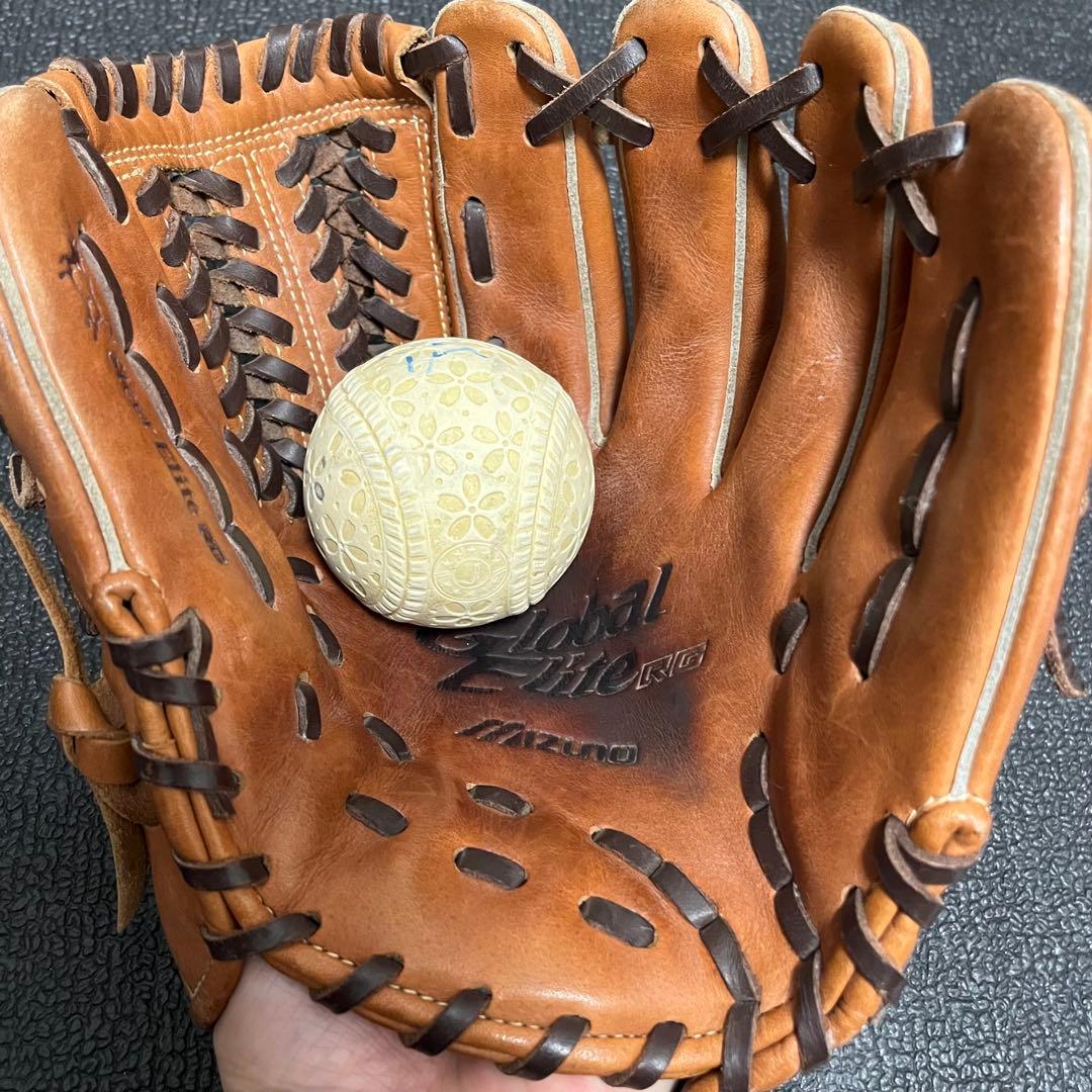 ミズノ グローバルエリート 子供用 Mサイズ 野球 グローブ