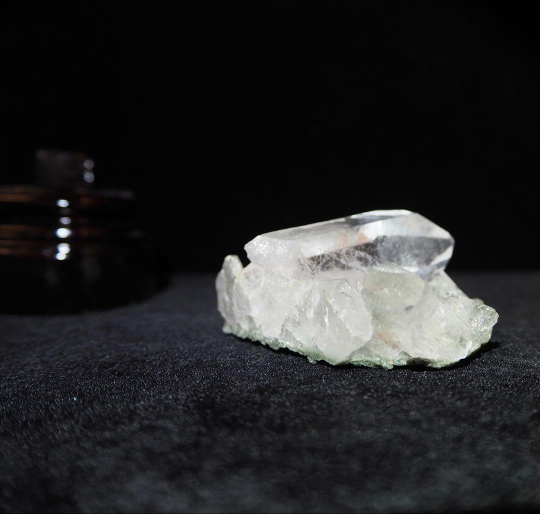 【インド・マニハール産】ヒマラヤ水晶クラスター メインポイント付き