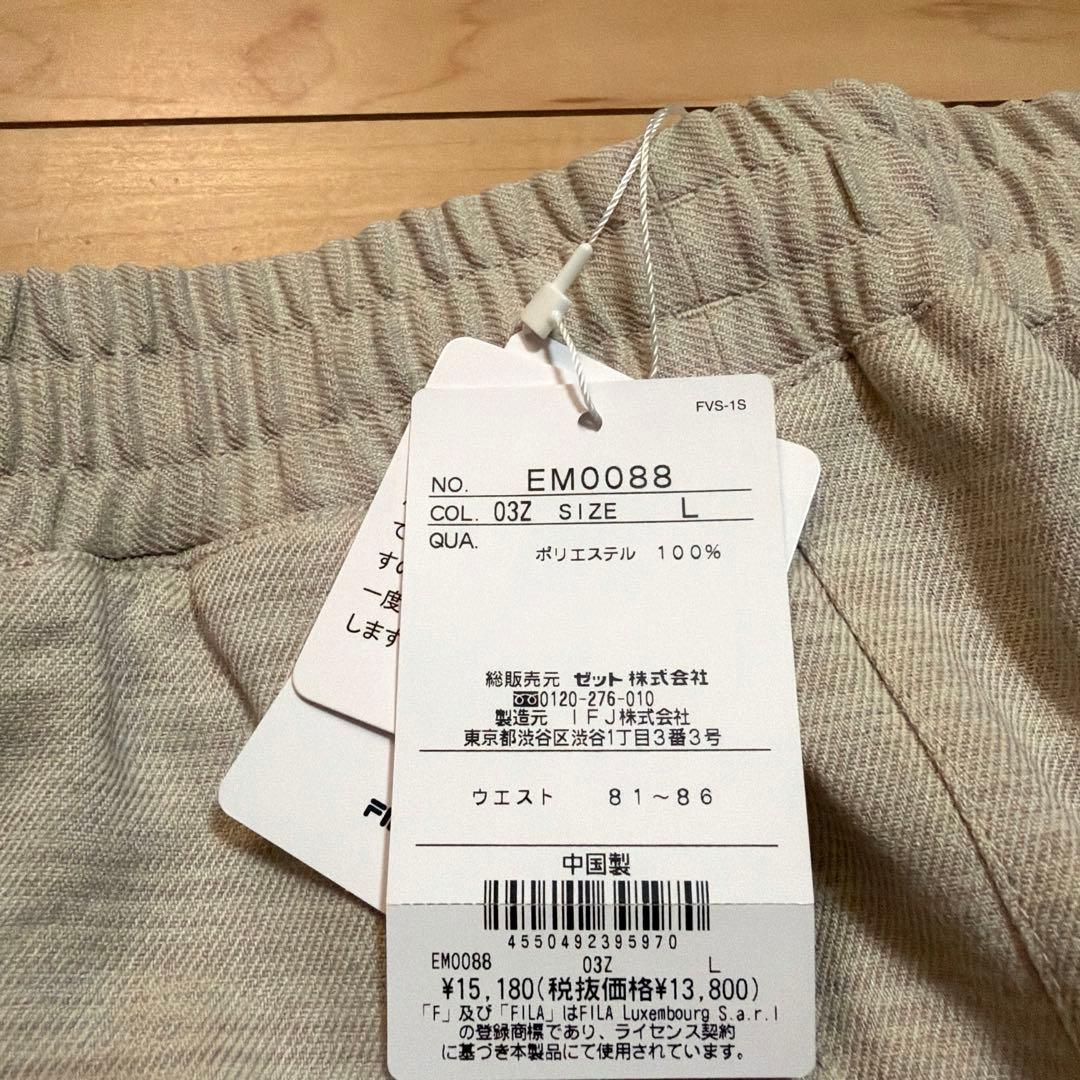 新品FILA テニスウェア ハーフパンツ サイズL ¥15180