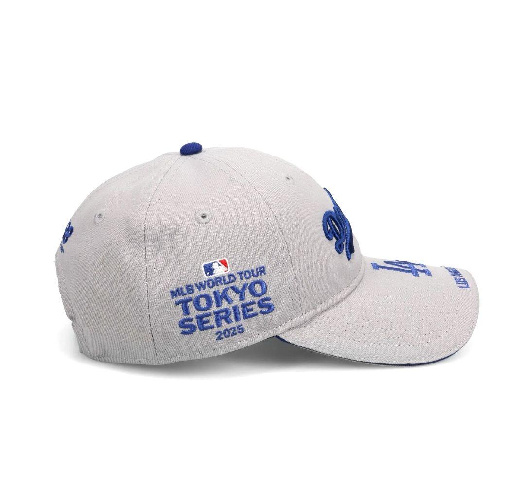 【㊗️新春特価】キャップ☆MLB 開幕戦 東京 Dodgersロゴ☆グレー