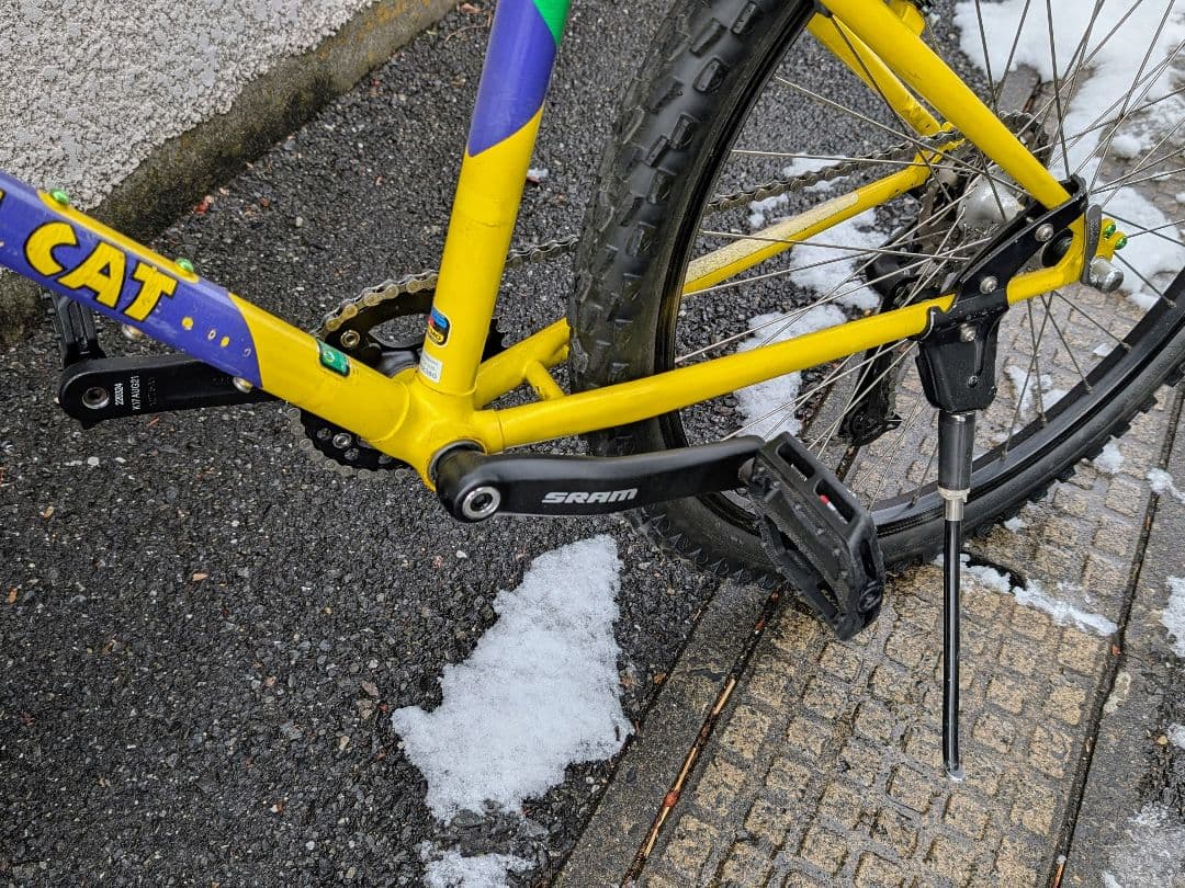 panasonic mountain cat クロモリ　oldmtb