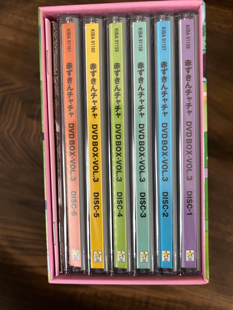 赤ずきんチャチャ DVD BOX VOL.1.2.3 アニメ vol.3は新品