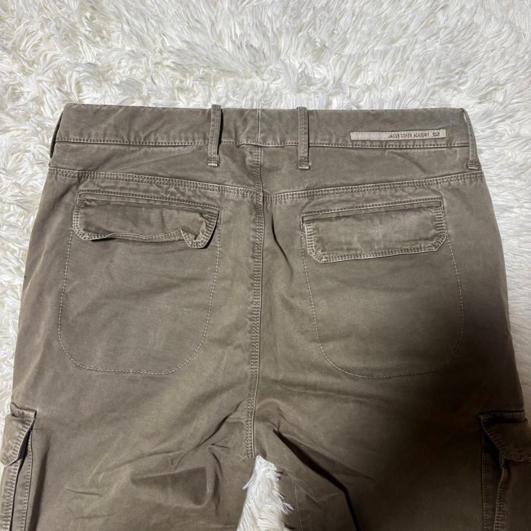 JACOB COHEN ヤコブコーエン　31カーゴパンツ　ビンテージウォッシュ