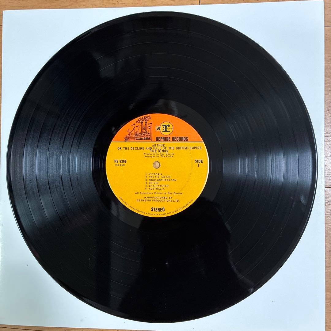 キンクス 名盤 レコード アーサー USオリジナル盤