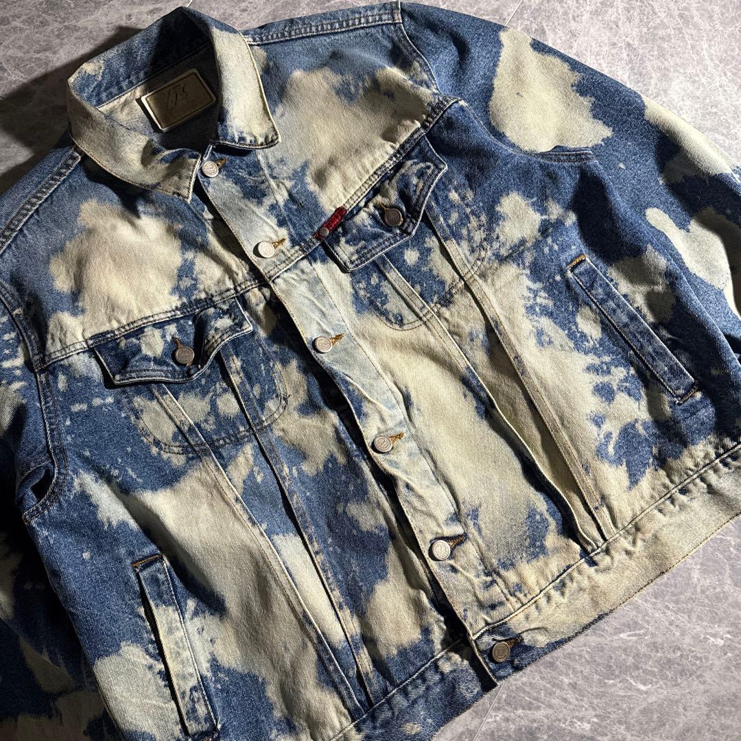 Lee Cooper ブリーチ加工 デニムジャケット