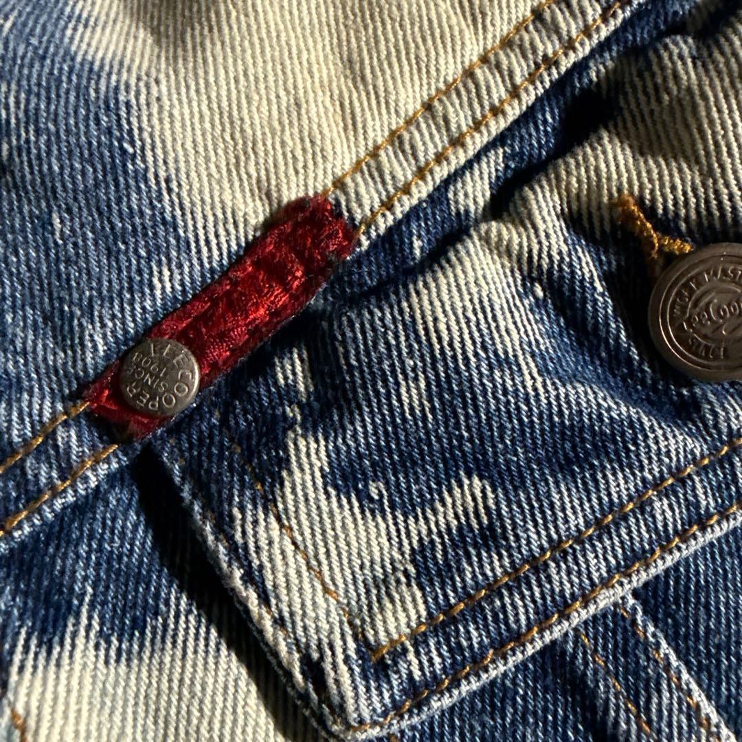 Lee Cooper ブリーチ加工 デニムジャケット